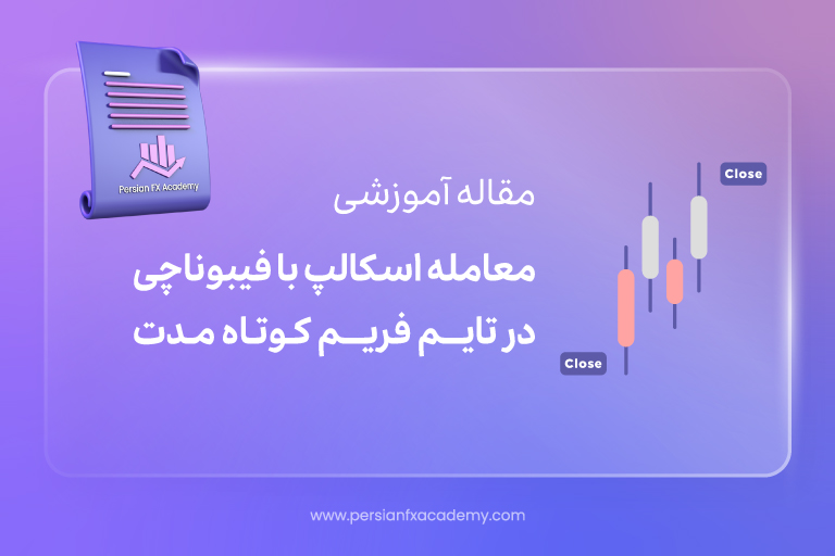 معامله اسکالپ با فیبوناچی در تایم فریم کوتاه مدت